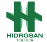 Hidrosan de Toluca, S.a. de C.v en Toluca de Lerdo (Valle De Don Camilo) - Horario de apertura
