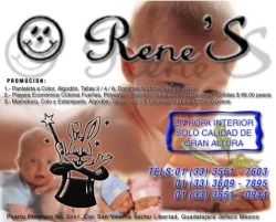 Creaciones y Confecciones Rene's en Guadalajara (San Vicente S.l.) - Horario de apertura