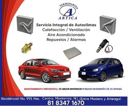 Termopartes Artica en Monterrey (Centro) - Horario de apertura
