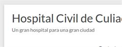 Horario de apertura Hospital Civil De Culiacan, 