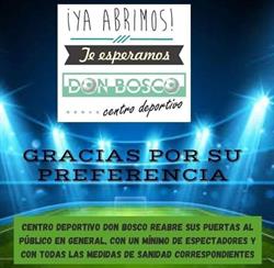 Don Bosco Centro Deportivo en Morelia (Insurgentes) - Horario de apertura