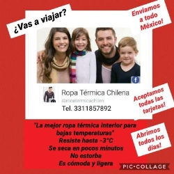 Ropa Termica Chilena en Guadalajara (Jardines Alcalde) - Horario de apertura