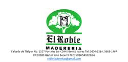 Madereria El Roble en Ciudad de México (Portales) - Horario de apertura