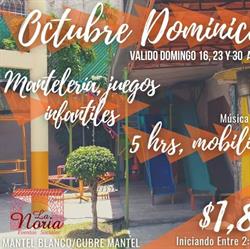 La Noria Eventos Sociales en Puebla (Nueva Del Carmen) - Horario de apertura
