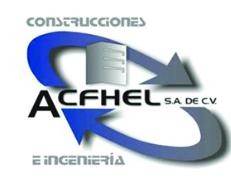 Construccion e Ingenieria Acfhel en Ciudad de México (Atenor Salas) - Horario de apertura