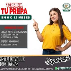 Instituto Valle de Chiapas, S.c. en Tuxtla Gutiérrez (Tuxtla Gutiérrez Centro) - Horario de apertura