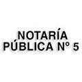 Notaría Pública Nº 5 en Gutiérrez Zamora (Centro) - Horario de apertura