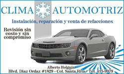 Clima Automotriz en Chihuahua (Santa Rita) - Horario de apertura