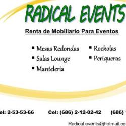 Radical Events en Mexicali (Villas Del Rey) - Horario de apertura