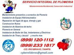 SERVICIO INTEGRAL DE PLOMERIA en Río Bravo (Brisas Del Campo) - Horario de apertura