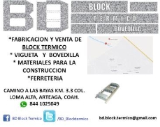 BD BLOCK TERMICO en Arteaga (Loma Alta) - Horario de apertura