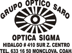 OPTICA SIGMA en Monclova (Zona Centro) - Horario de apertura