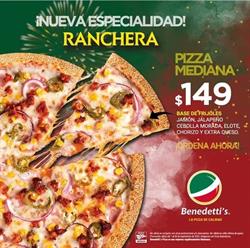Horario de apertura Benedetti's Pizza, 