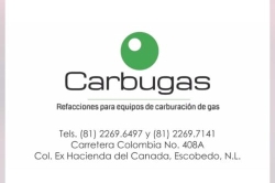 CARBUGAS Refacciones y Equipos de Carburación de Gas L.P. en Gral. Escobedo (General Escobedo) - Horario de apertura