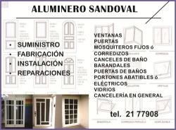 Aluminero en coatzacoalcos Sandoval en Coatzacoalcos (20 De Noviembre) - Horario de apertura