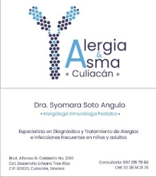 DRA. SYOMARA SOTO ANGULO en Culiacán (Desarrollo Urbano 3 Rios) - Horario de apertura
