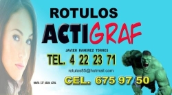 Horario de apertura Rotulos ACTIGRAF, León de los Aldama