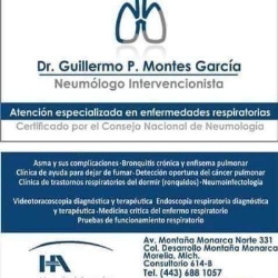 DR. GUILLERMO P. MONTES GARCÍA en Morelia (Jesús Del Monte) - Horario de apertura
