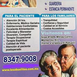 Estancia para el adulto mayor "Mis Abuelos" en Monterrey (Mitras Centro) - Horario de apertura