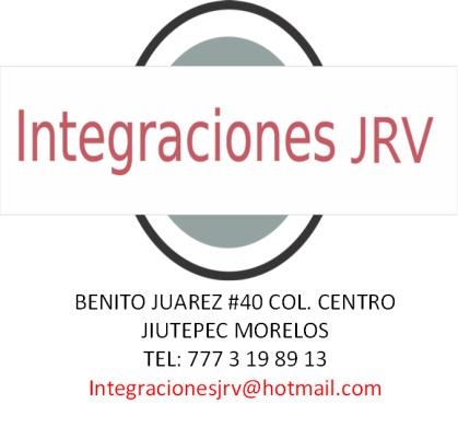 INTEGRACIONES JRV en Jiutepec (Centro) - Horario de apertura
