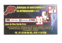 Servicio en mantenimiento en refrigeración y a/c en Santa Catarina (Lopez Mateos) - Horario de apertura