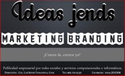 Horario de apertura Marketing digital iDEAS JENDS Tapachula, 