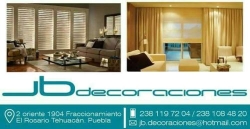 Horario de apertura Cortinas Persianas Toldos / JB decoraciones / Tehuacán, 