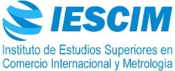IESCIM - Instituto de Estudios Superiores en Comercio Internacional y Metrología en Ciudad de México (Col. Anzures) - Horario de apertura
