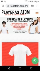 PLAYERAS ATOM en Ciudad de México (Colonia La Hera Alcaldía Iztapalapa) - Horario de apertura