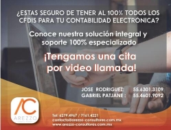 AREZZO CONSULTORES en Ciudad de México (Américas Unidas) - Horario de apertura