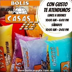 Horario de apertura BOLIS CASAS ICE, Zapopan