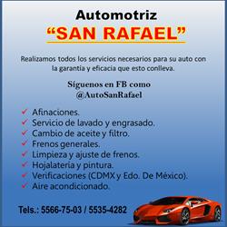 AUTOMOTRIZ SAN RAFAEL en Ciudad de México (San Rafael) - Horario de apertura