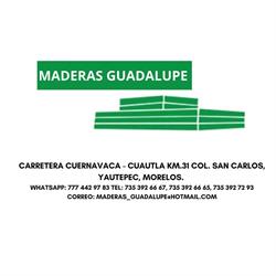 MADERAS GUADALUPE en San Carlos (San Carlos) - Horario de apertura