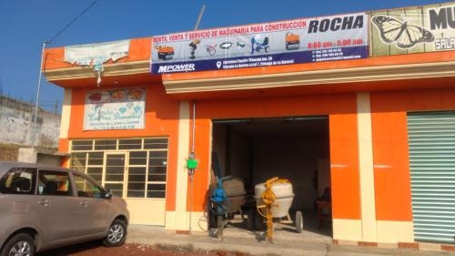 Horario de apertura Rocha Renta de maquinaria para construccion, Tlaxcala de Xicotencatl