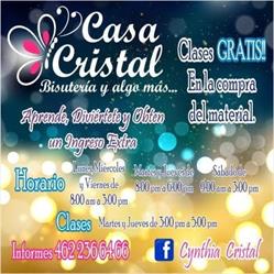 Horario de apertura Casa Cristal, Irapuato