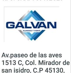 Horario de apertura Vidrios Galvan, Zapopan