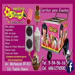 Horario de apertura Paleteria La Peque, Mexicali