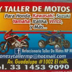 Horario de apertura Refaccionaria Taller De Motos MP, Zapopan