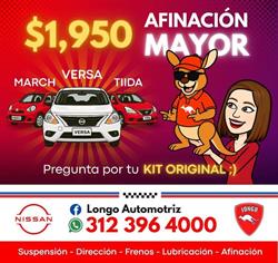 Horario de apertura Longo Automotriz, Villa de Álvarez