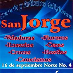 Horario de apertura Cereria y articulos religiosos san Jorge, San Martín Texmelucan de Labastida
