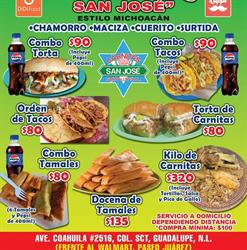 Horario de apertura Carnitas 'San Jose' Gpe.Nl, Guadalupe