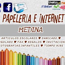 Papeleria e Internet Medina en Puertecito de La Virgen (Puertecito De La Virgen) - Horario de apertura