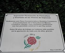 Horario de apertura Exposición Permanente de Floricultura y Viverismo en Coyoacán, 