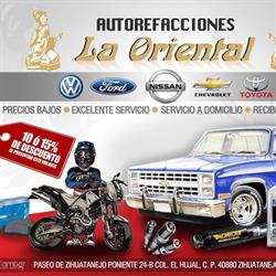 Horario de apertura Autorefacciones La Oriental Zihuatanejo,