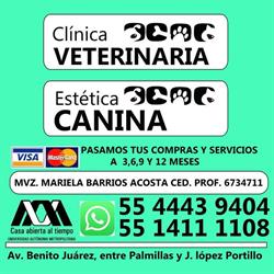 Clínica veterinaria Can & Cat en Ciudad de México (Consejo Agrarista Mexicano) - Horario de apertura