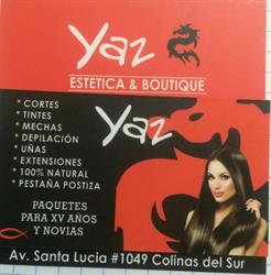 Estetica y Boutique Yazz ( unisex ) en Ciudad de México (Colina Del Sur) - Horario de apertura