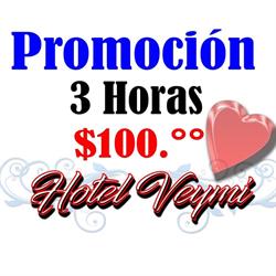 Horario de apertura Hotel Veymi, Vista Hermosa