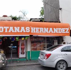 Horario de apertura Botanas Hernández, Monterrey