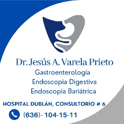 DR. JESÚS VARELA PRIETO GASTROENTERÓLOGO en Nuevo Casas Grandes (Dublán) - Horario de apertura