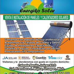 Energiko Solar en Uruapan (Francisco J. Mujica) - Horario de apertura